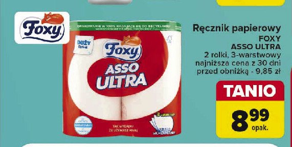 Ręcznik papierowy Foxy asso ultra promocja