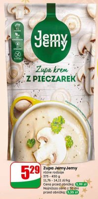 Zupa krem z pieczarek Jemy Jemy promocja w Dino