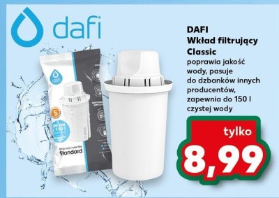 Wkład filtrujący Dafi Classic promocja w Kaufland