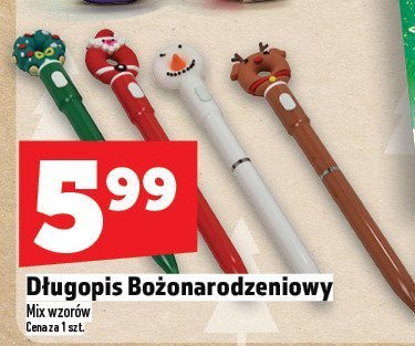 Długopis Bożonarodzeniowy promocja w TOPAZ