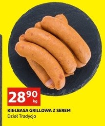 Kiełbasa grillowa z serem promocja w Selgros