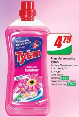 P艂yn uniwersalny kwiatowy Tytan promocja