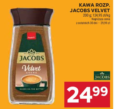 Kawa Jacobs velvet promocja w Stokrotka