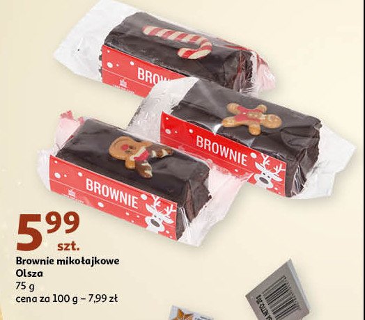 Brownie mikołajkowe Olsza promocja