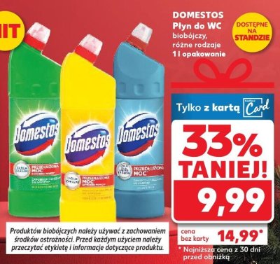 Płyn do WC biobójczy różne rodzaje promocja w Kaufland