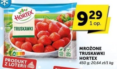 Truskawki mrożone Hortex promocja w ABC