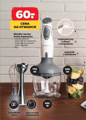Blender ręczny Pesto promocja w Netto