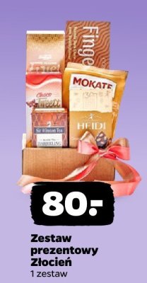 Zestaw prezentowy Złocień promocja w Netto