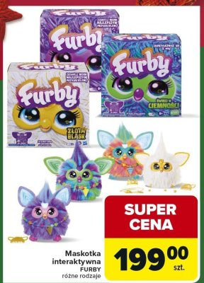 Maskotka interaktywna FURBY różne rodzaje promocja w Carrefour Market