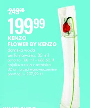 Woda perfumowana KENZO FLOWER BY KENZO promocja
