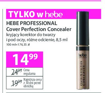 Korektor Hebe professional promocja