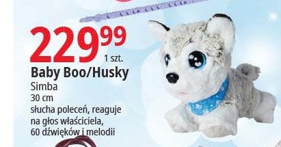 Piesek interaktywny baby boo 30 cm Simba promocja