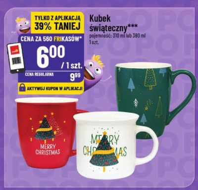 Kubek świąteczny promocja w POLOmarket