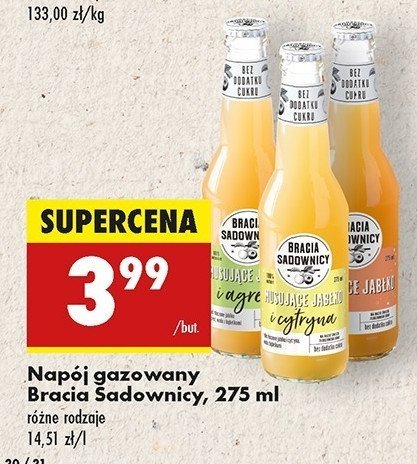 Nap贸j musuj膮ce jab艂ko Bracia sadownicy promocja