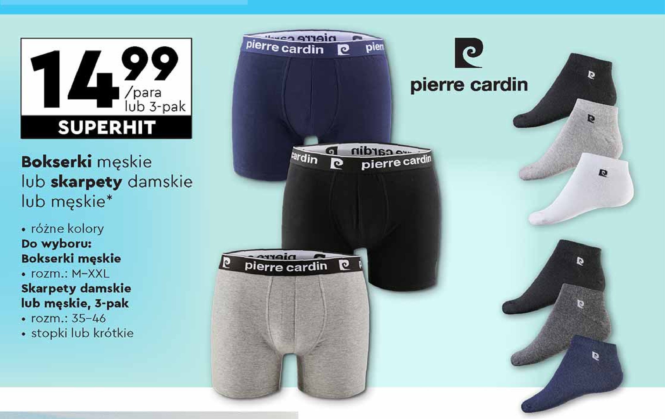 Skarpety damskie Pierre cardin paris promocja