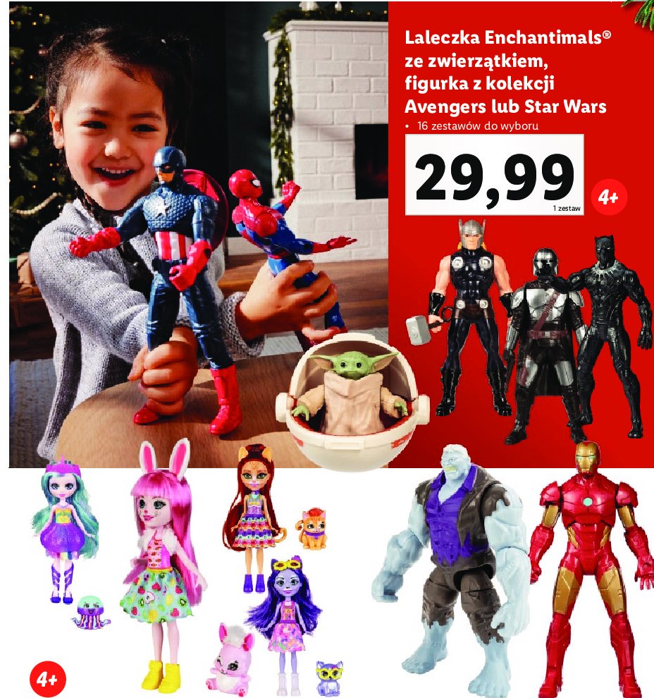 Lalka enchantimals + zwierzątko dodatkowe Mattel promocja