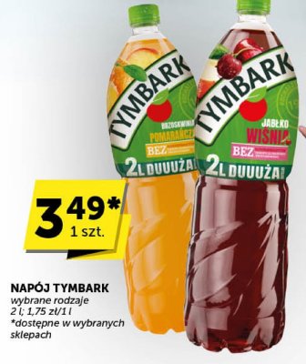 Napój Tymbark wybrane rodzaje promocja w ABC