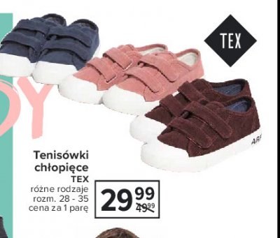 Tenis贸wki ch艂opi臋ce rozm. 28-35 Tex promocja
