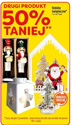 Ozdoby świąteczne promocja w POLOmarket