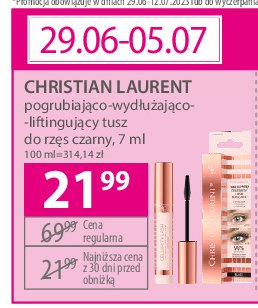 Tusz do rzęs Christian laurent celebrity lash promocja