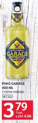 Piwo Garage 400 ml różne rodzaje promocja w Selgros