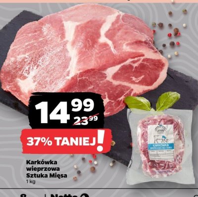 Karkówka wieprzowa Sztuka Mięsa promocja w Netto