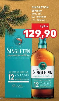 Whisky 40% 0,7 l promocja w Kaufland