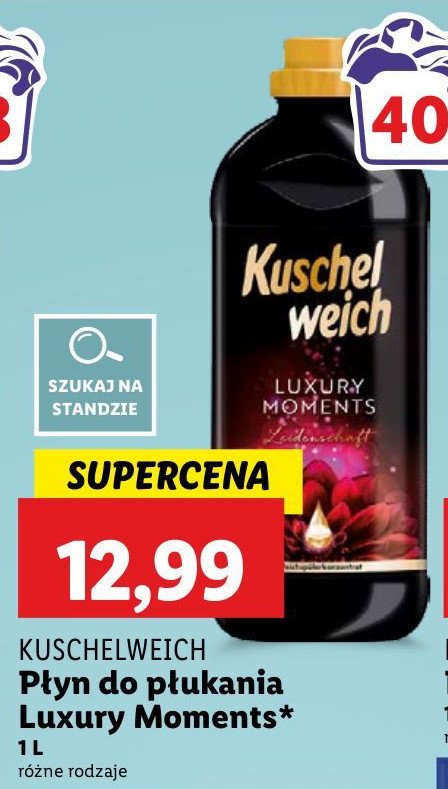 Płyn do płukania passion Kuschelweich promocja w Lidl