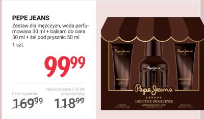 Zestaw dla mężczyzn woda perfumowana + balsam do ciała + żel pod prysznic  promocja w Rossmann