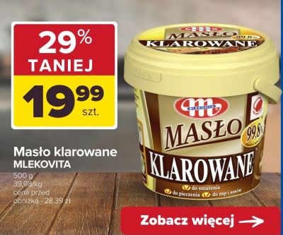 Masło klarowane  promocja w Carrefour