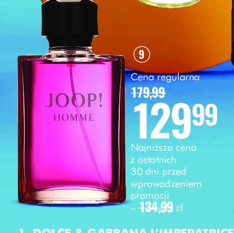 Woda toaletowa Joop! Homme promocja