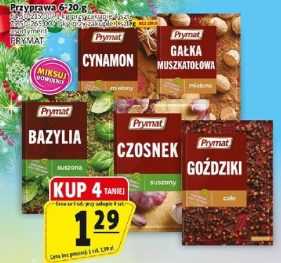 Przyprawa Gałka muszkatołowa mielona Prymat promocja w Prim Market
