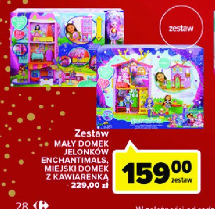 Miejski domek z kawiarenką Enchantimals promocja