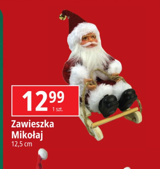 Zawieszka mikołaj promocja