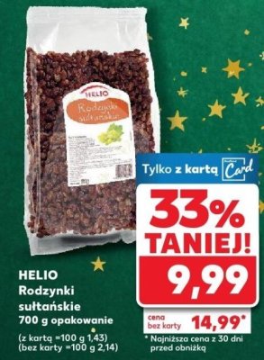 Rodzynki sułtańskie 400 g  promocja w Kaufland