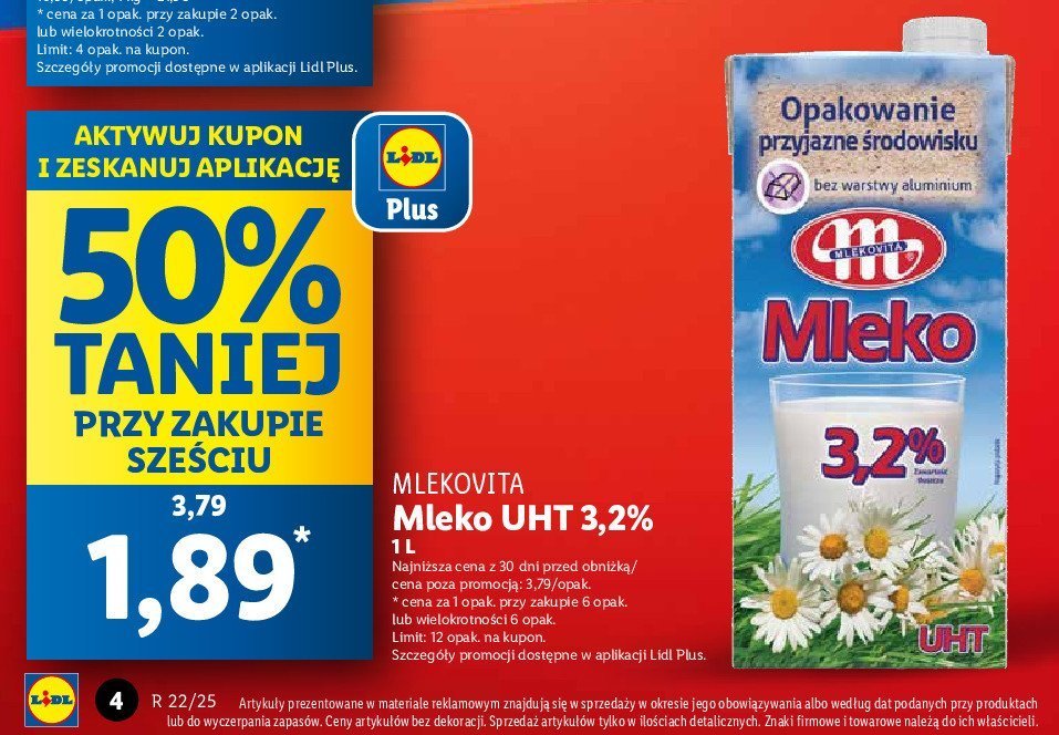 Mleko 3.2% Mlekovita promocja