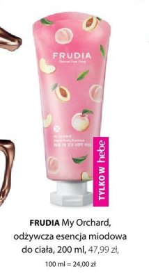 Odżywcza esencja miodowa do ciała FRUDIA My Orchard promocja w Hebe