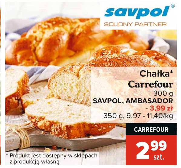 Chałka Carrefour promocja