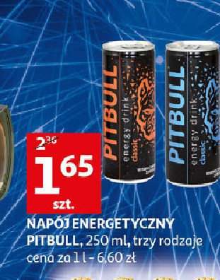 Napój energetyczny Pitbull energy drink promocja