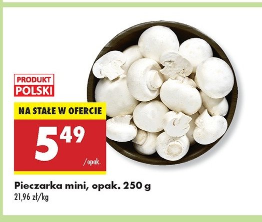 Pieczarki mini promocja