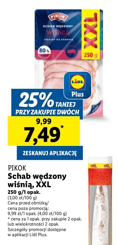 Schab wiśniowy wieprzowy Pikok promocja