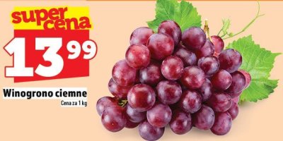 Winogrono ciemne promocja w TOPAZ