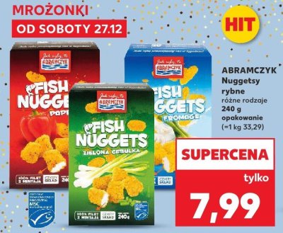 Nuggetsy rybne różne rodzaje promocja w Kaufland