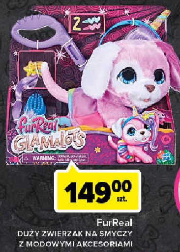 Piesek duży glamalots f1544 Hasbro fur real friends promocja