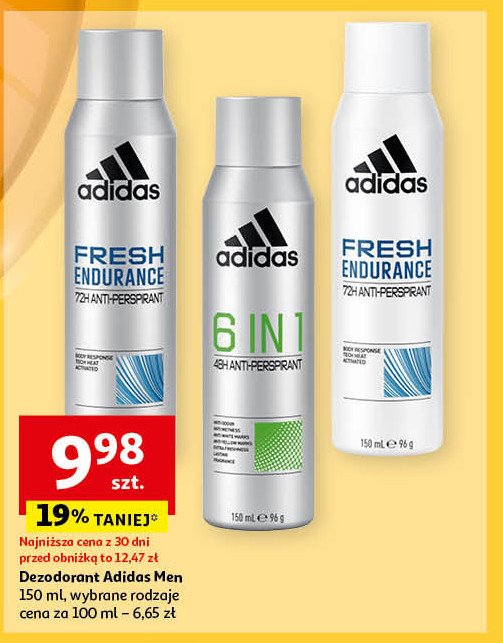 Dezodorant 6in1 Adidas promocja