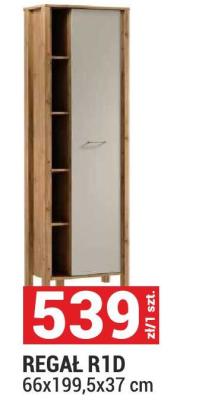 REGAŁ R1D 66x199,5x37 cm promocja w Merkury Market