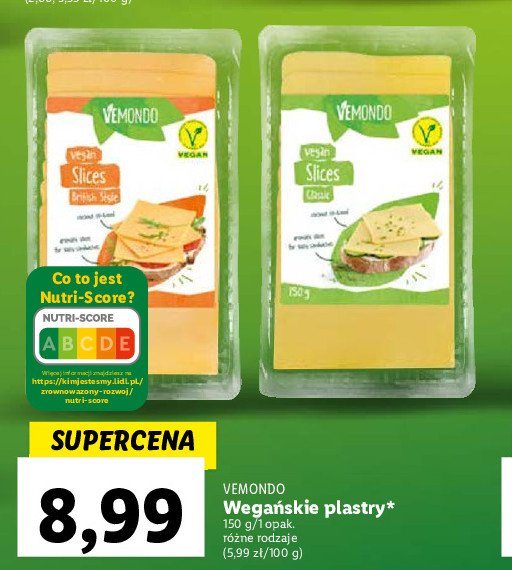 Plastry wega艅skie british style Vemondo promocja