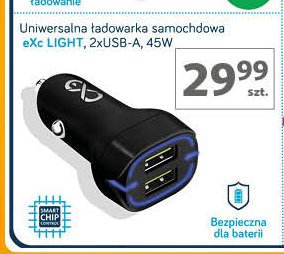 Ładowarka 2 x usb Exc promocja