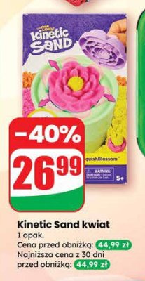 Kinetic Sand kwiat promocja w Dino