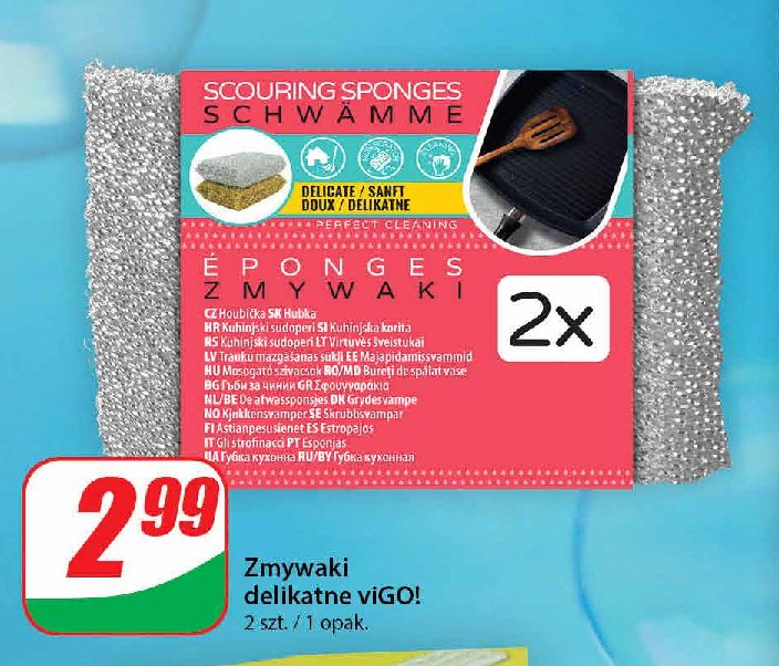 Zmywaki delikatne Vigo! promocja